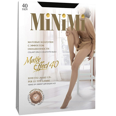  Колготки MINIMI Matte Effect 40 Caramello 4 