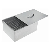 Коптильня Maclay 385х280х195 сталь 0,5 мм двухъярусная 1078291 Коптильня Maclay 385х280х195 сталь 0,5 мм двухъярусная 1078291