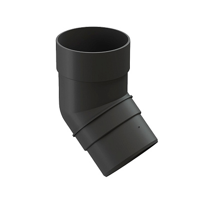 Колено 45° Docke PREMIUM, Графит Ral:7024 Колено 45° Docke PREMIUM, Графит Ral:7024