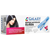 Щипцы для волос Galaxy GL 4506 (48Вт, выпрямление+гофре, керамич пластины) Щипцы для волос Galaxy GL 4506 (48Вт, выпрямление+гофре, керамич пластины)