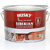  Антисептик HUSKY SIBERIAN полуматовый ореховое дерево 9л 