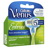 Сменные кассеты для бритья VENUS Embrace 2шт Сменные кассеты для бритья VENUS Embrace 2шт