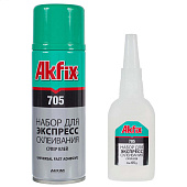  Набор для склеивания (В65 гр +200 мл) Akfix 705 