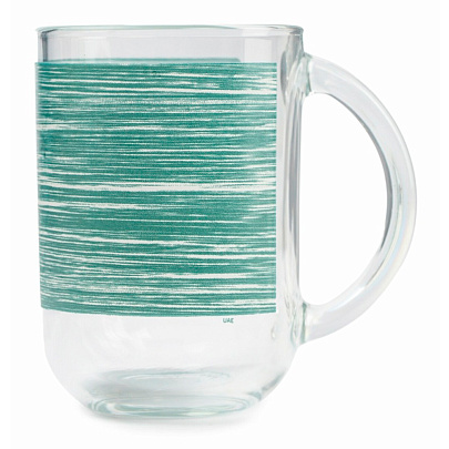  Кружка BRUSHMANIA METALLIC GREEN 320мл V6633/6 