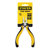 Плоскогубцы комбинированные TopGrip, STAYER 2218-0, 115-120мм Плоскогубцы комбинированные TopGrip, STAYER 2218-0, 115-120мм