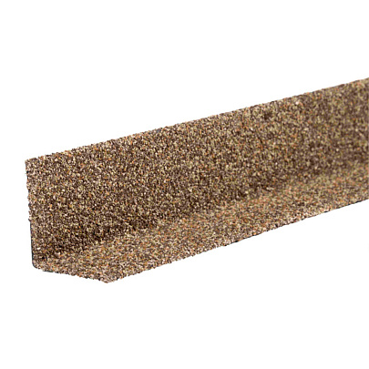 Уголок внутренний HAUBERK металлический песчаный 1250мм Уголок внутренний HAUBERK металлический песчаный 1250мм