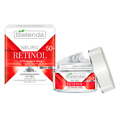 Крем подтягивающий против морщин Bielenda Neuro Retinol 50+, 50мл Крем подтягивающий против морщин Bielenda Neuro Retinol 50+, 50мл