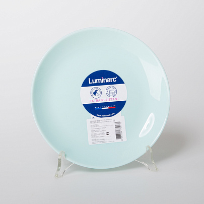 Тарелка десертная Luminarc Diwali Light Turquoise 19 см P2613 Тарелка десертная Luminarc Diwali Light Turquoise 19 см P2613