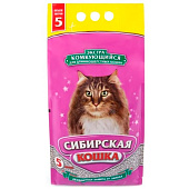 Наполнитель Сибирская Кошка экстра комкующийся 5 л Наполнитель Сибирская Кошка экстра комкующийся 5 л