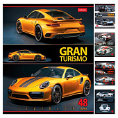 Тетрадь А5 48л скрепка клетка скругленные углы Sport Cars, 48Т5В1 Хат Тетрадь А5 48л скрепка клетка скругленные углы Sport Cars, 48Т5В1 Хат