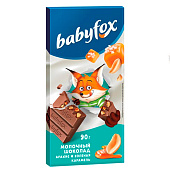Молочный шоколад BabyFox с арахисом и солёной карамелью, 90 г Молочный шоколад BabyFox с арахисом и солёной карамелью, 90 г
