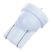 Автолампа диод T10 (W5W) 12V 2SMD б/цоколя 1-конт Белая, SKYWAYблистер комп.2шт Автолампа диод T10 (W5W) 12V 2SMD б/цоколя 1-конт Белая, SKYWAYблистер комп.2шт