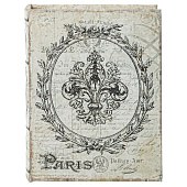  Шкатулка-книга с кодовым замком, L19 W5,5 H25 см 