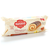Рулет Яшкино, рулет бисквитный с варёной сгущёнкой, 200 г Рулет Яшкино, рулет бисквитный с варёной сгущёнкой, 200 г