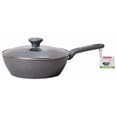  Сотейник 28х7.5см с крышкой 4277GR 