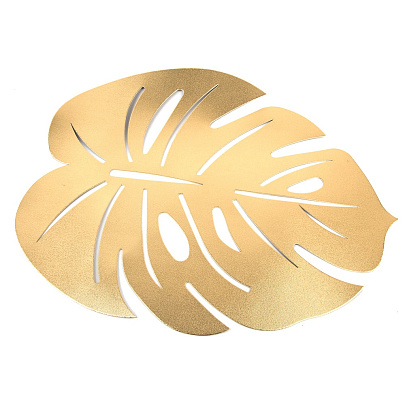  Салфетка сервировочная (плейсмат) "Floristry" (золотой) 42х33см. 9903254-1 