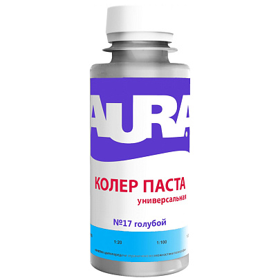  Паста универсальная Aura голубой №17 0,1л 