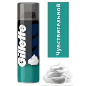 Пена для бритья GILLETTE для чувствительной кожи 200мл Пена для бритья GILLETTE для чувствительной кожи 200мл