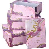 Подарочная коробка «Amethyst», pink (21х14х8.5) Подарочная коробка «Amethyst», pink (21х14х8.5)
