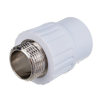 Муфта комб НР 25х3/4" PPR Муфта комб НР 25х3/4" PPR