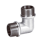 Угольник 1/2" НН ник Угольник 1/2" НН ник