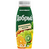 Добрый нектар Мультифрукт 0,3л ПЭТ Добрый нектар Мультифрукт 0,3л ПЭТ