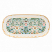  Овальное блюдо FLOWERS 24,4х12,5см, TDB596 