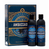 Подарочный набор Q.P. Ambassador муж №1120-2 (шампунь для волос 250мл+ гель для душа 250мл) Подарочный набор Q.P. Ambassador муж №1120-2 (шампунь для волос 250мл+ гель для душа 250мл)