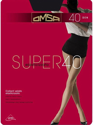  Колготки Omsa Super 40 nero 3 