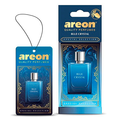 Ароматизатор подвесной картон AREON SPECIAL SELECTION Blue Crystal Ароматизатор подвесной картон AREON SPECIAL SELECTION Blue Crystal