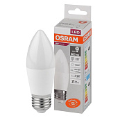 Лампа LED 10Вт Е27, свеча, 4000К нейтр. бел. OSRAM Лампа LED 10Вт Е27, свеча, 4000К нейтр. бел. OSRAM