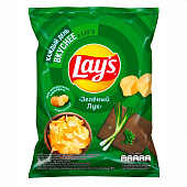 Чипсы Lay's Зеленый лук 70гр Чипсы Lay's Зеленый лук 70гр