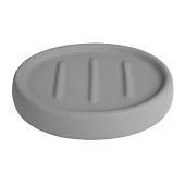 Мыльница керамика Soft серая B4333A-4G Мыльница керамика Soft серая B4333A-4G