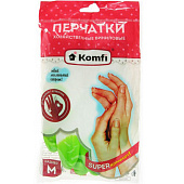 Перчатки виниловые L (75гр пара), микс (роз/голуб/зеленый) PVHCLR3 797190 Komfi Перчатки виниловые L (75гр пара), микс (роз/голуб/зеленый) PVHCLR3 797190 Komfi