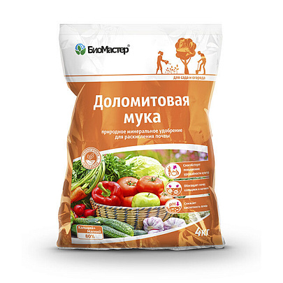 БиоМастер Доломитовая мука 4 кг БиоМастер Доломитовая мука 4 кг