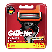  Сменные кассеты для бритья GL FUSION ProGlide Power 6шт 