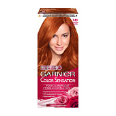 Краска для волос Garnier Роскошь цвета 7.40 Янтарные рыжие Краска для волос Garnier Роскошь цвета 7.40 Янтарные рыжие