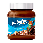 Паста BabyFox шоколадно- ореховая, 270 г Паста BabyFox шоколадно- ореховая, 270 г