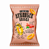 Луковые кольца Mini Free со вкусом охотничьих колбасок, 45 г Луковые кольца Mini Free со вкусом охотничьих колбасок, 45 г
