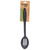 Ложка кухонная, с прорезями, пластиковая "ПАОЛО" 33,5см, 312-1015 Ложка кухонная, с прорезями, пластиковая "ПАОЛО" 33,5см, 312-1015