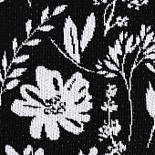 Салфетка (жаккард) 30х45 Этель Flowers black 6705301 Салфетка (жаккард) 30х45 Этель Flowers black 6705301