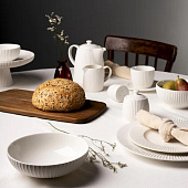 Тарелка Billibarri Carve Matt фарфор 27 см 900-993 Тарелка Billibarri Carve Matt фарфор 27 см 900-993