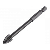 Сверло по стеклу и керамике Vertextools четырехгранное 8мм Сверло по стеклу и керамике Vertextools четырехгранное 8мм