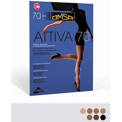 Колготки OMSA Attiva 70 Camoscio 5 Колготки OMSA Attiva 70 Camoscio 5