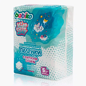  Пеленки одноразовые BABIKO Kids Story Super 60х60см 5шт с липким слоем 