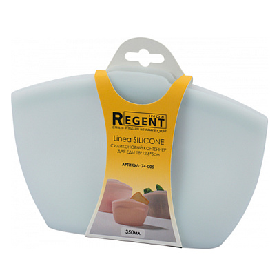 Силиконовый контейнер 350мл, 18х12.5х5см Linea Silicone 74-005 Силиконовый контейнер 350мл, 18х12.5х5см Linea Silicone 74-005