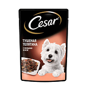 Влажный корм Cesar тушеная телятина с овощами 85г Влажный корм Cesar тушеная телятина с овощами 85г