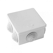 Коробка распр. ОП 70х70х40мм IP44 бел. С3В76 Коробка распр. ОП 70х70х40мм IP44 бел. С3В76
