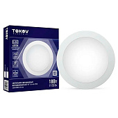 Светильник светодиодный ДВО-R1-18-4K-IP20 225х18мм 18Вт 1440лм 4000К IP20 /TOKOV ELECTRIC Светильник светодиодный ДВО-R1-18-4K-IP20 225х18мм 18Вт 1440лм 4000К IP20 /TOKOV ELECTRIC