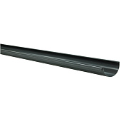 Желоб полукруглый 125/90 3м Optima, Графит Ral:7024 